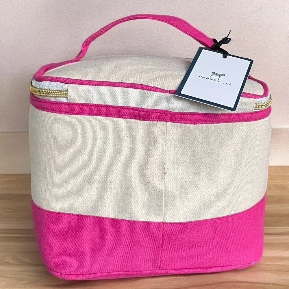 Dabney Lee Ice Cream Train Case Cosmetic Bag NWT